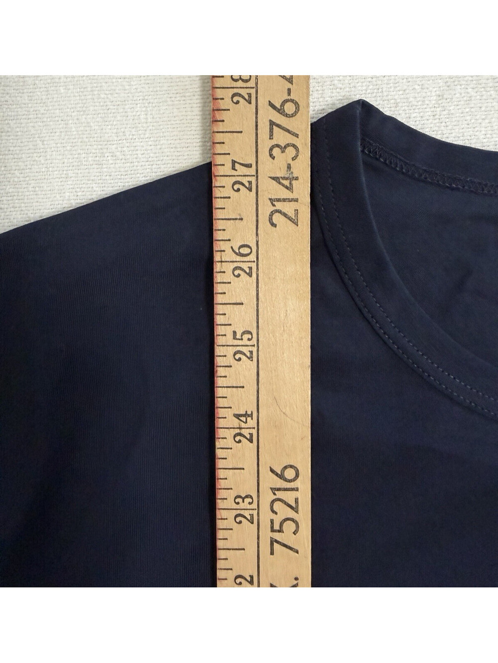 Sunspel Classic T-shirt Crew Neck Navy Blue Men's Medium - Picture 6 of 8